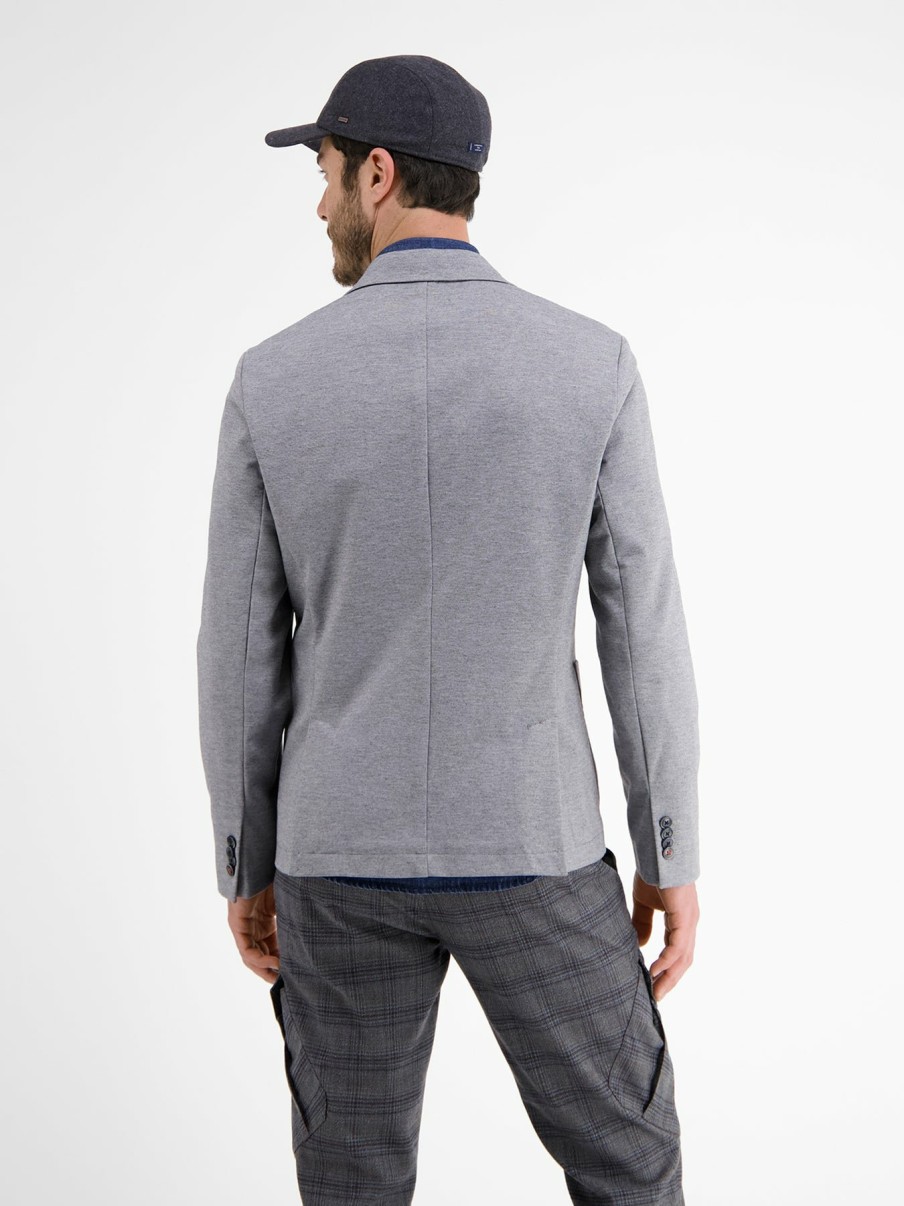 Heren LERROS | Casual Jersey Jack Smoky Grey