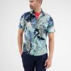 Heren LERROS | Shirt Met Halve Mouw *Hawaii*