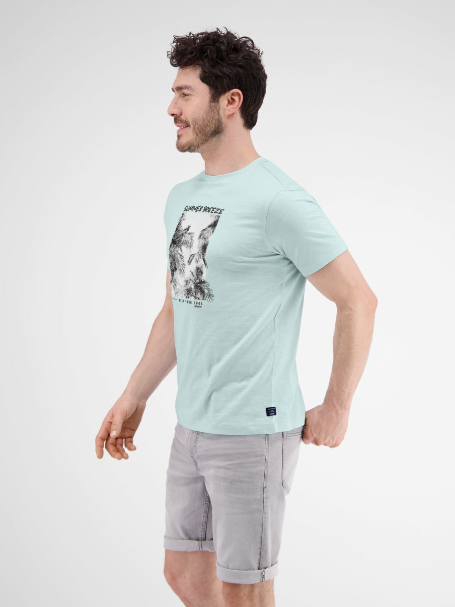 Heren LERROS | T-Shirt Met Fotoprint