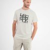 Heren LERROS | T-Shirt Met Lerros-Print