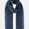 Accessoires LERROS | Sjaal Ruit & Streep Classic Navy