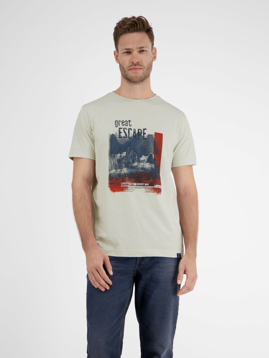 Heren LERROS | T-Shirt *Grote Ontsnapping*