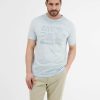 Heren LERROS | T-Shirt Met Tonale Print