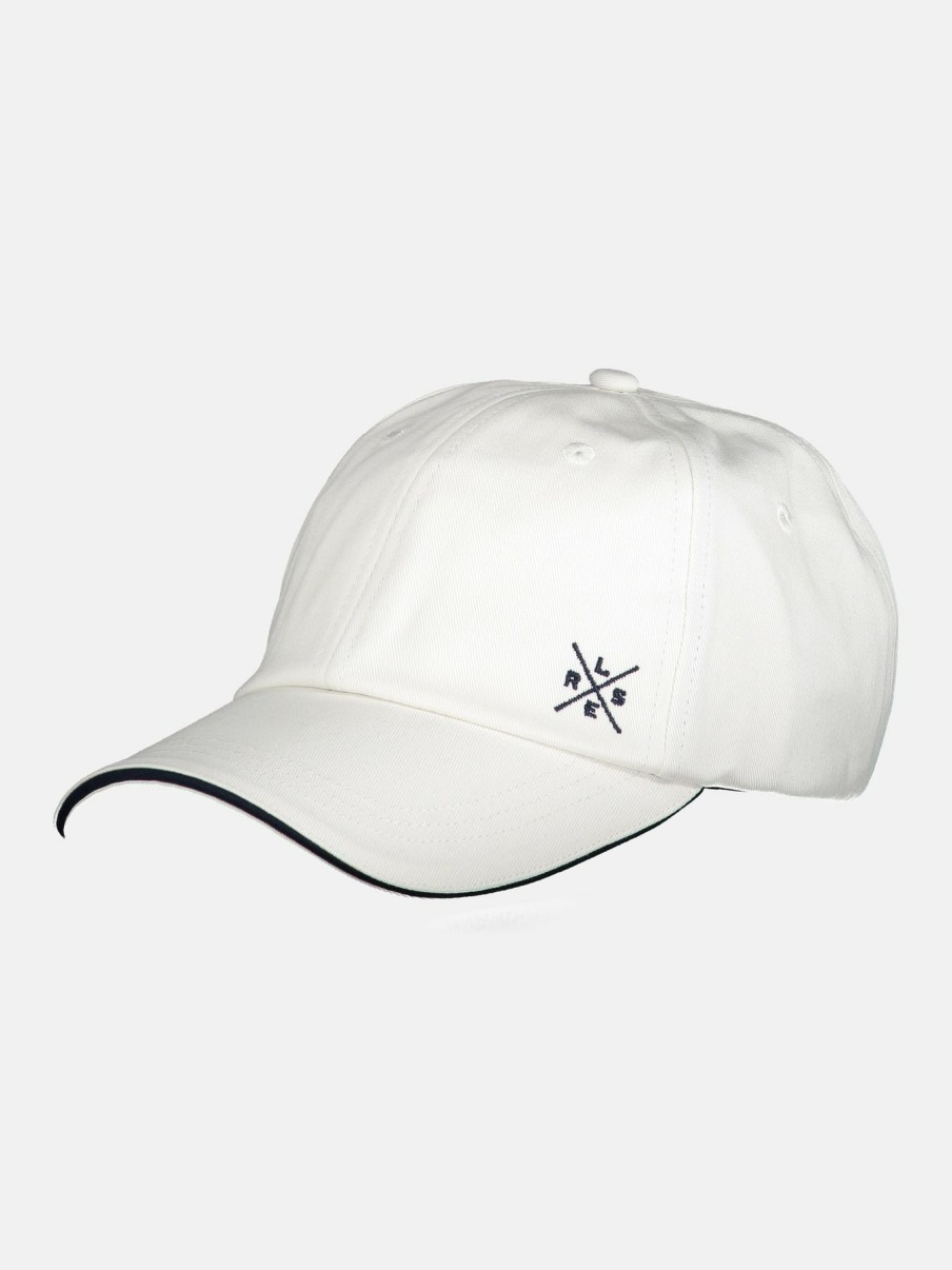 Accessoires LERROS | Baseballpet Van Hoogwaardig Katoen White