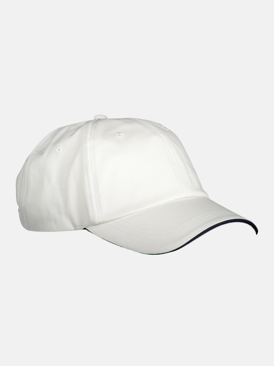 Accessoires LERROS | Baseballpet Van Hoogwaardig Katoen White