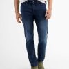 Heren LERROS | Crimson 5-Pocket Stretchdenim, Slim Fit Dark Blue