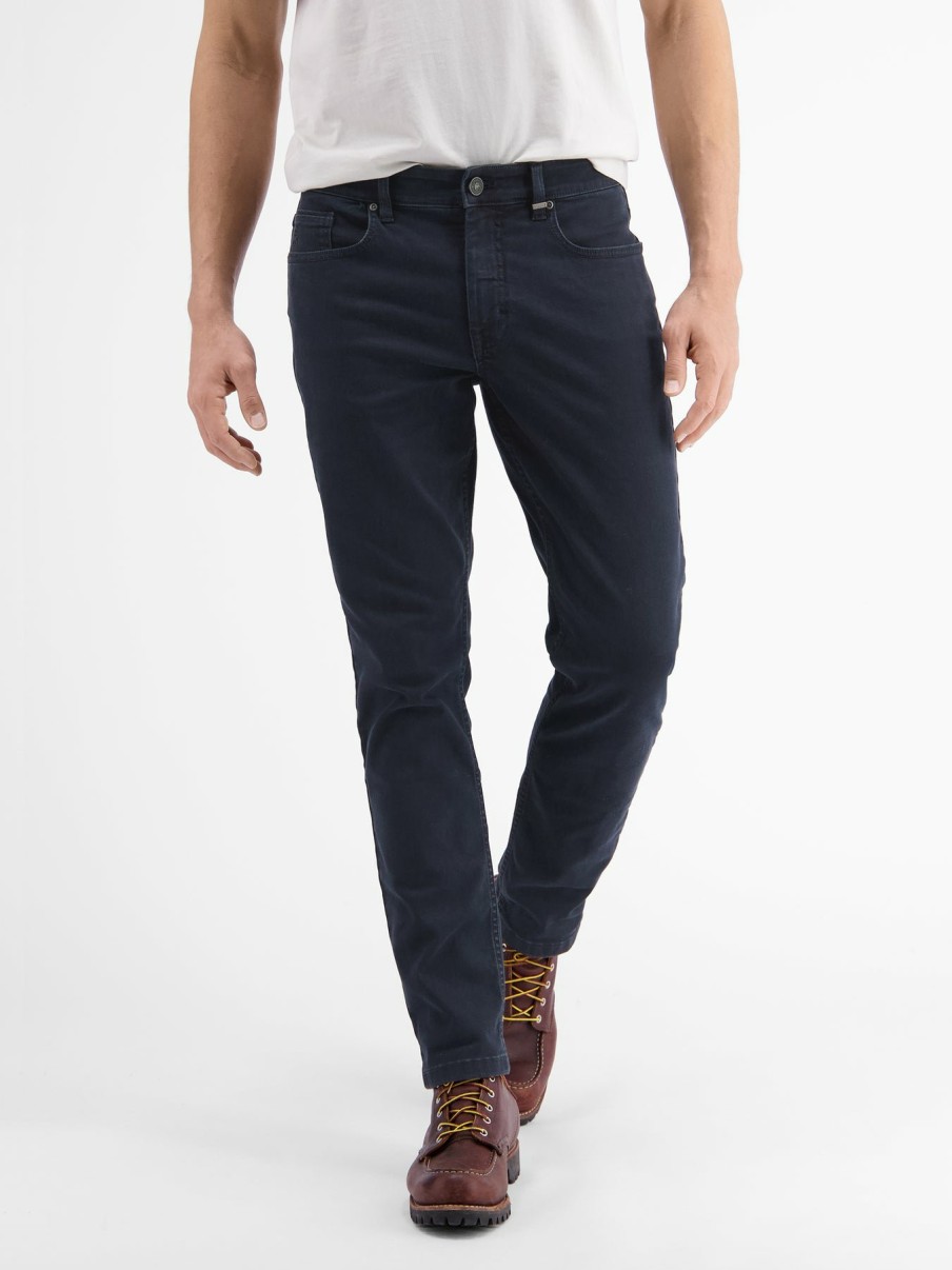 Heren LERROS | Baxter 5-Pocket Stretchdenim, Relaxed Fit Dark Blue