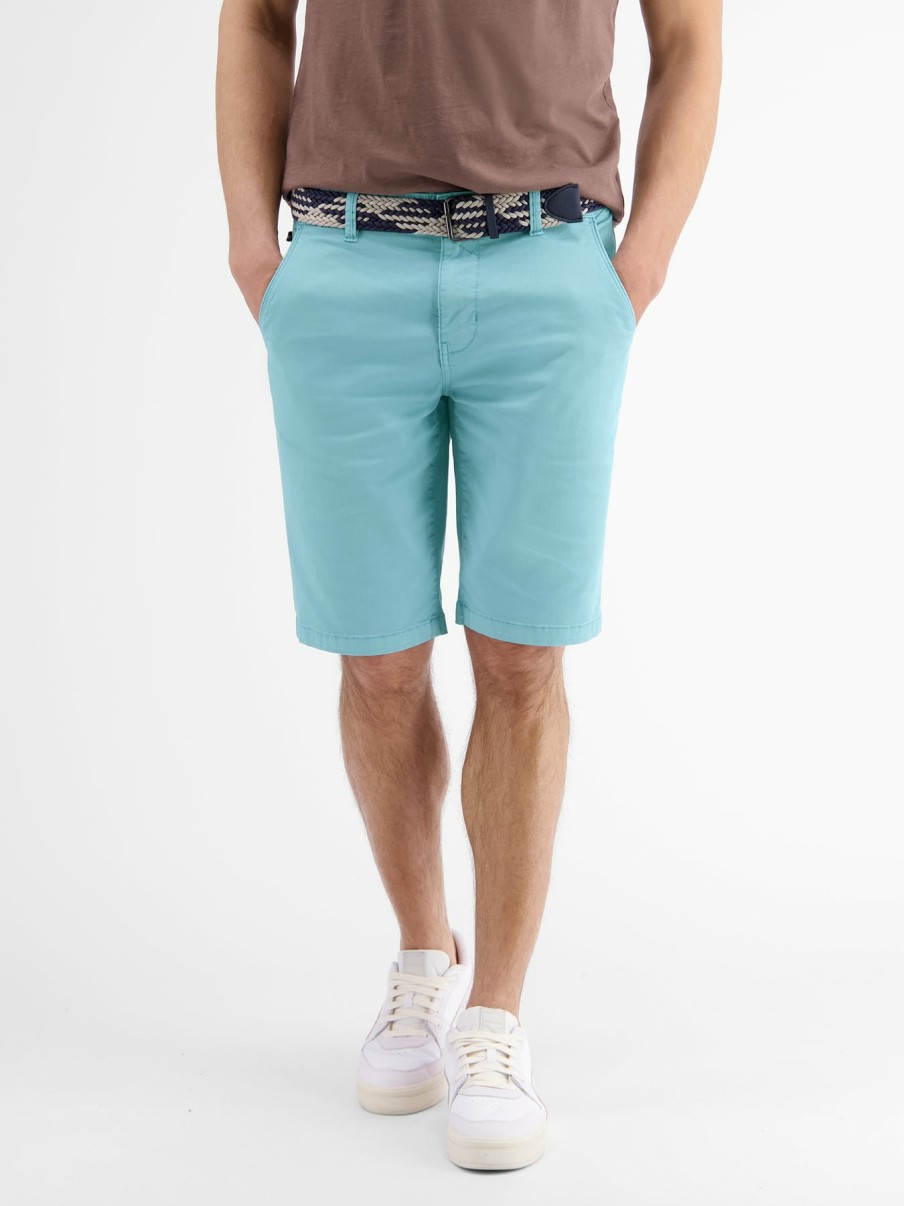 Heren LERROS | Chino Bermuda In Stretch Twill Kwaliteit