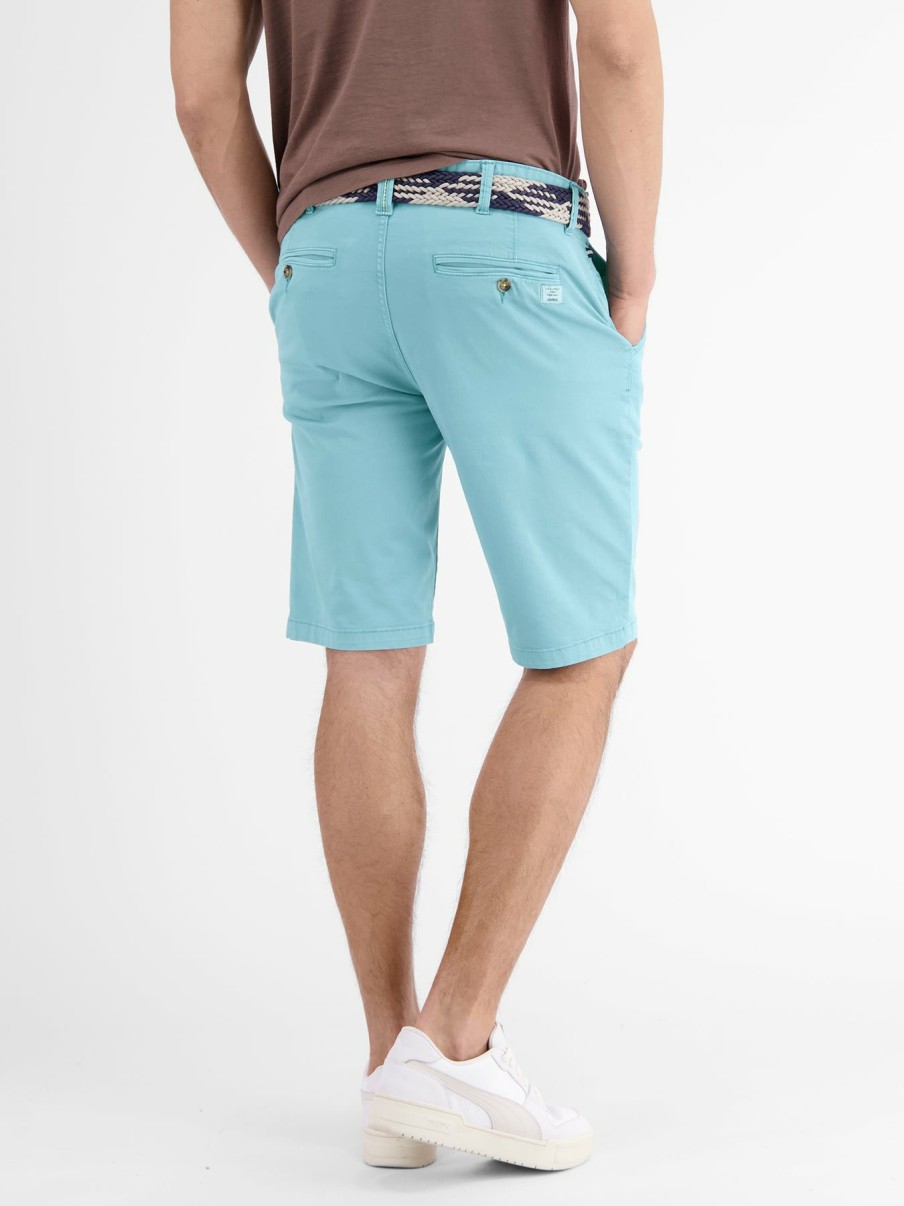 Heren LERROS | Chino Bermuda In Stretch Twill Kwaliteit