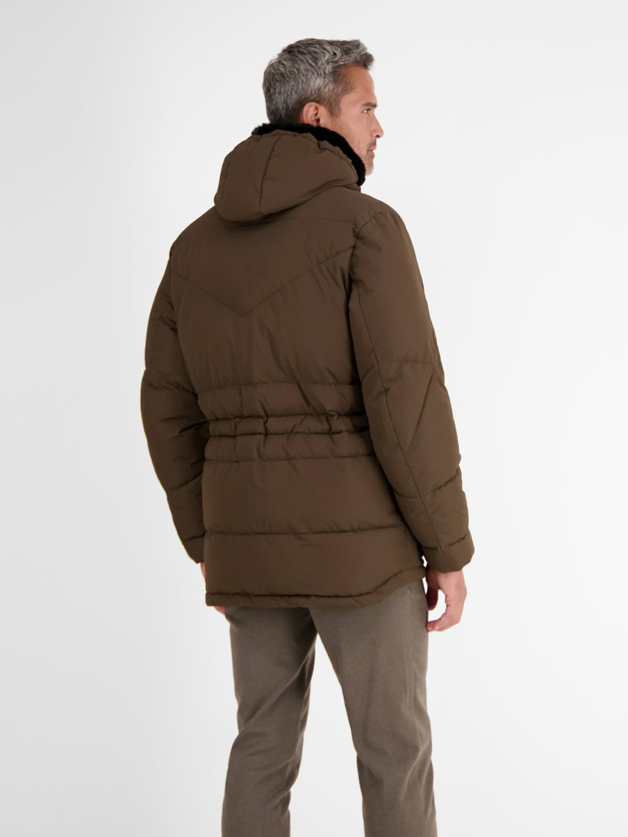 Heren LERROS | Functionele Winterparka Cognac