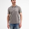 Heren LERROS | Pique Poloshirt Met Een Verwassen Look