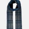 Accessoires LERROS | Geweven Sjaal In Patchwork-Look Classic Navy