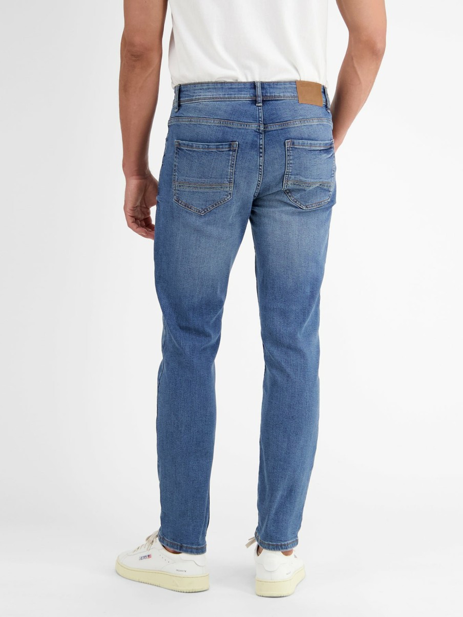 Heren LERROS | Baxter 5-Pocket Denim, Relaxed Fit, Effen Kleur