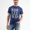 Heren LERROS | Casual Overhemd Met Print Op De Borst