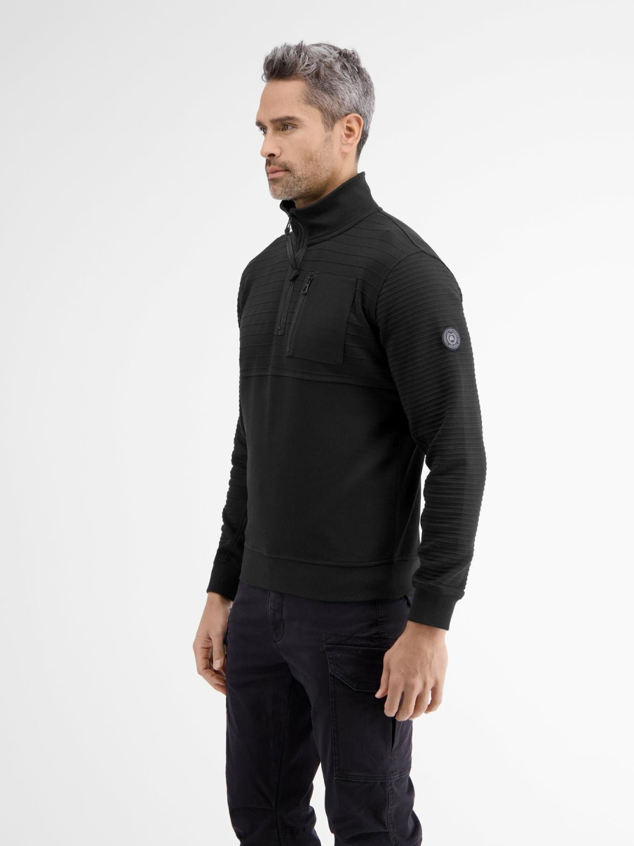 Heren LERROS | Modieuze Sweatbroek Black