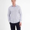 Heren LERROS | Shirt Met Lange Mouwen, Aop, Met Cutaway Kraag