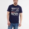 Heren LERROS | T-Shirt Met Print Op De Voorkant