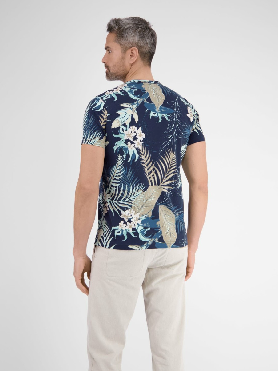 Heren LERROS | T-Shirt *Hawaiiaans*