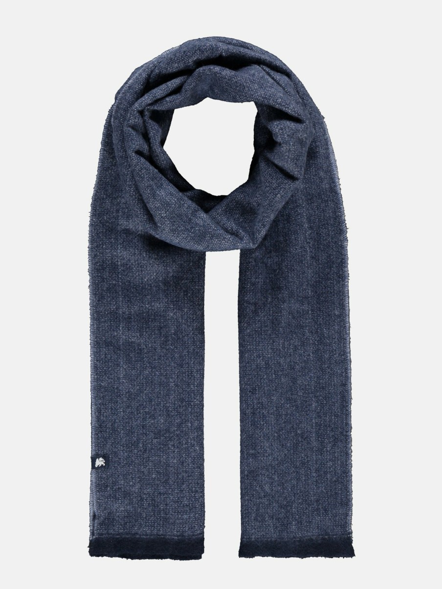 Accessoires LERROS | Geweven Sjaal *Soft Touch* Navy