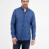 Heren LERROS | Stijlvol Denim Overhemd Met Button-Down Kraag, Regular Fit True Blue