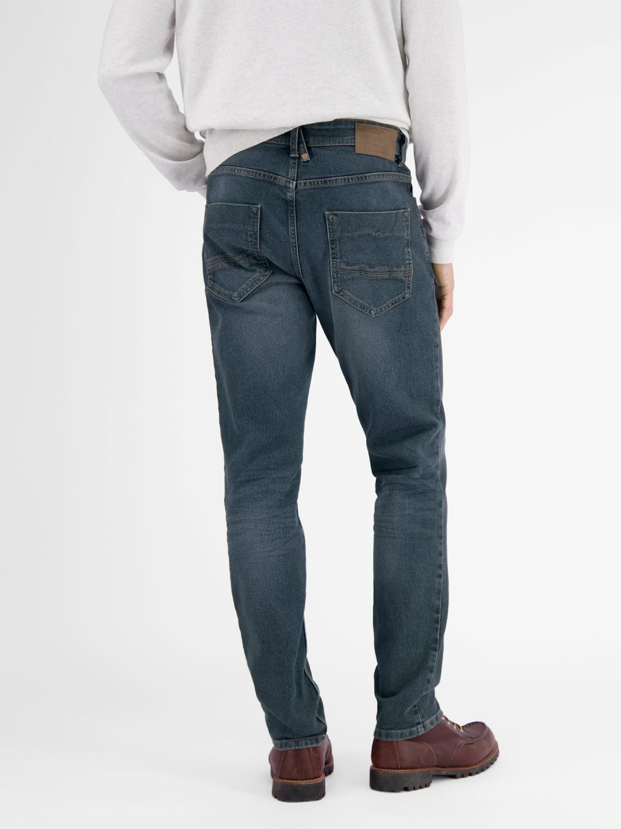 Heren LERROS | Baxter 5-Pocket Stretchdenim, Relaxed Fit Worker Blue