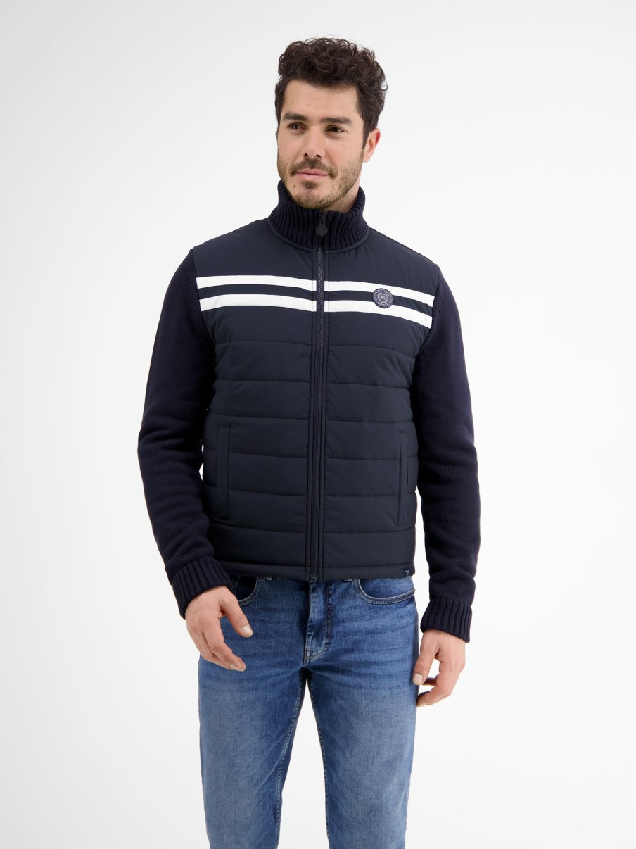 Heren LERROS | Nylon Vest Classic Navy