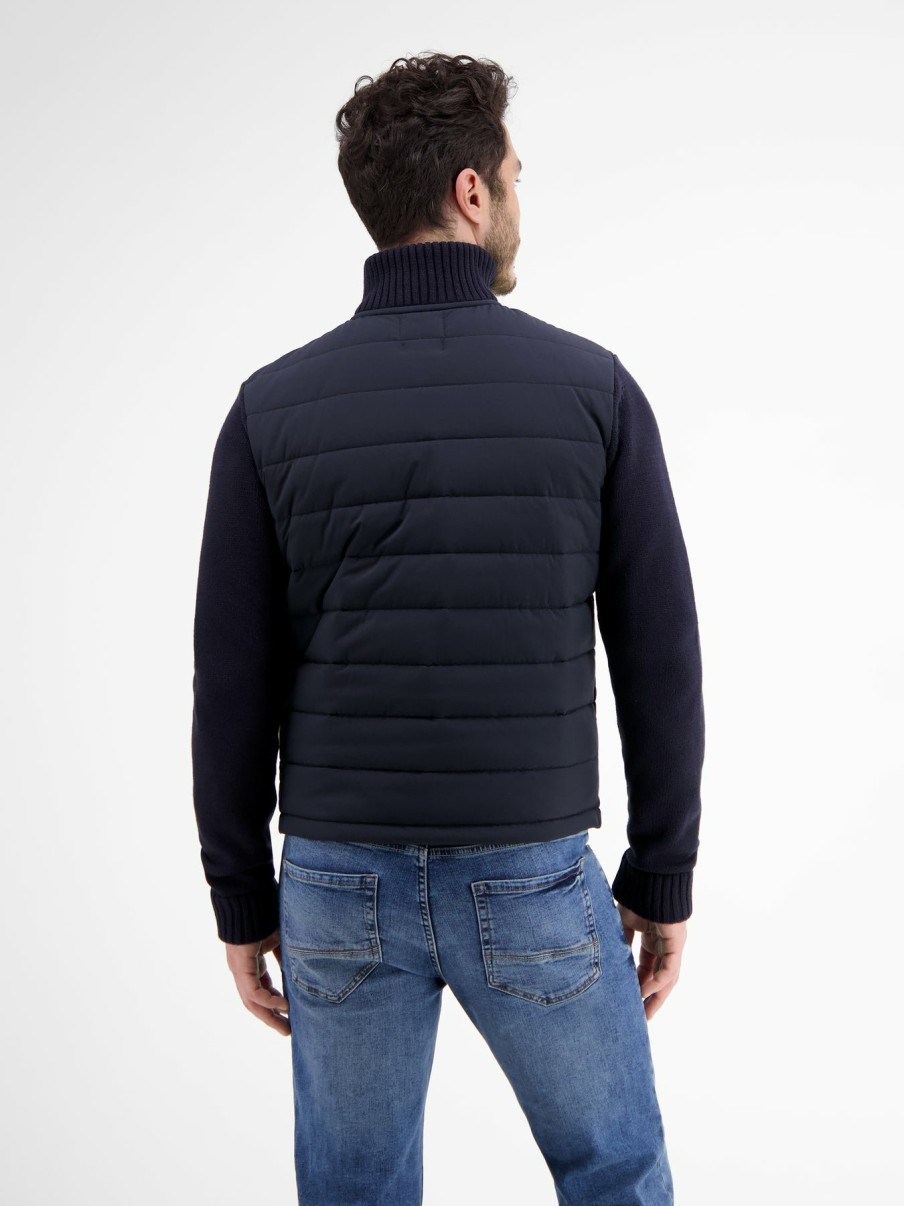 Heren LERROS | Nylon Vest Classic Navy