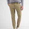 Heren LERROS | Chino Met Microstructuur, Slim Fit