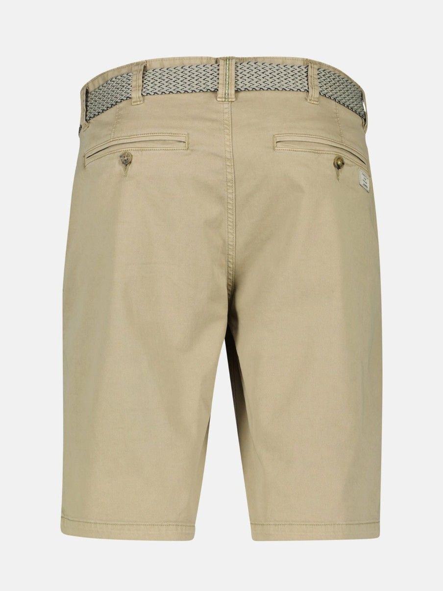 Heren LERROS | Chino Bermuda In Stretch Kwaliteit