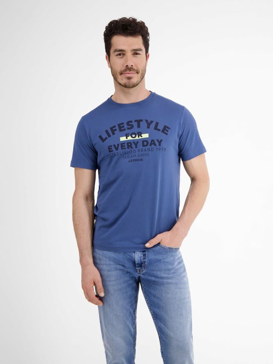 Heren LERROS | T-Shirt *Lifestyle Voor Elke Dag*