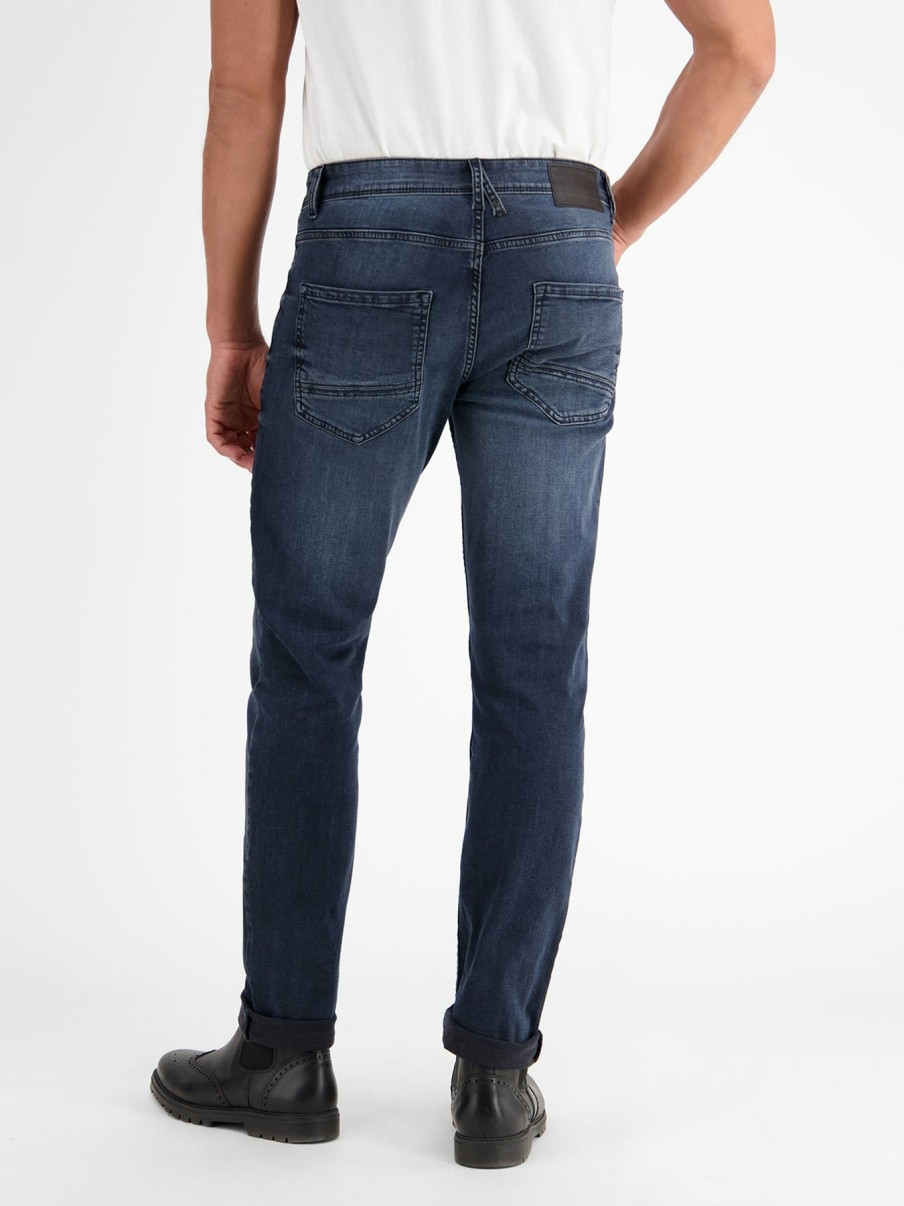 Heren LERROS | Baxter 5-Pocket Denim Stijl, Relaxte Pasvorm Dark Blue