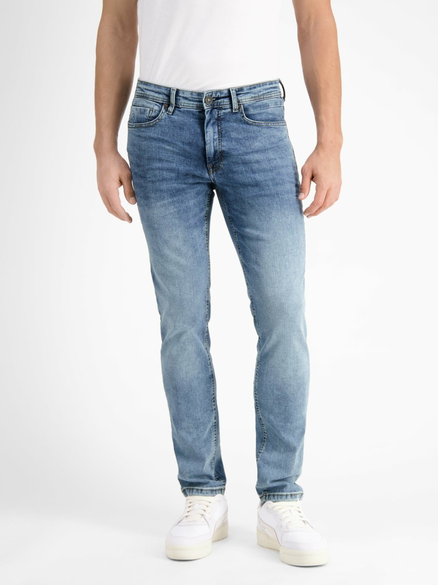 Heren LERROS | Conlin 5-Pocket Stretchdenim, Slim Fit , Blauw