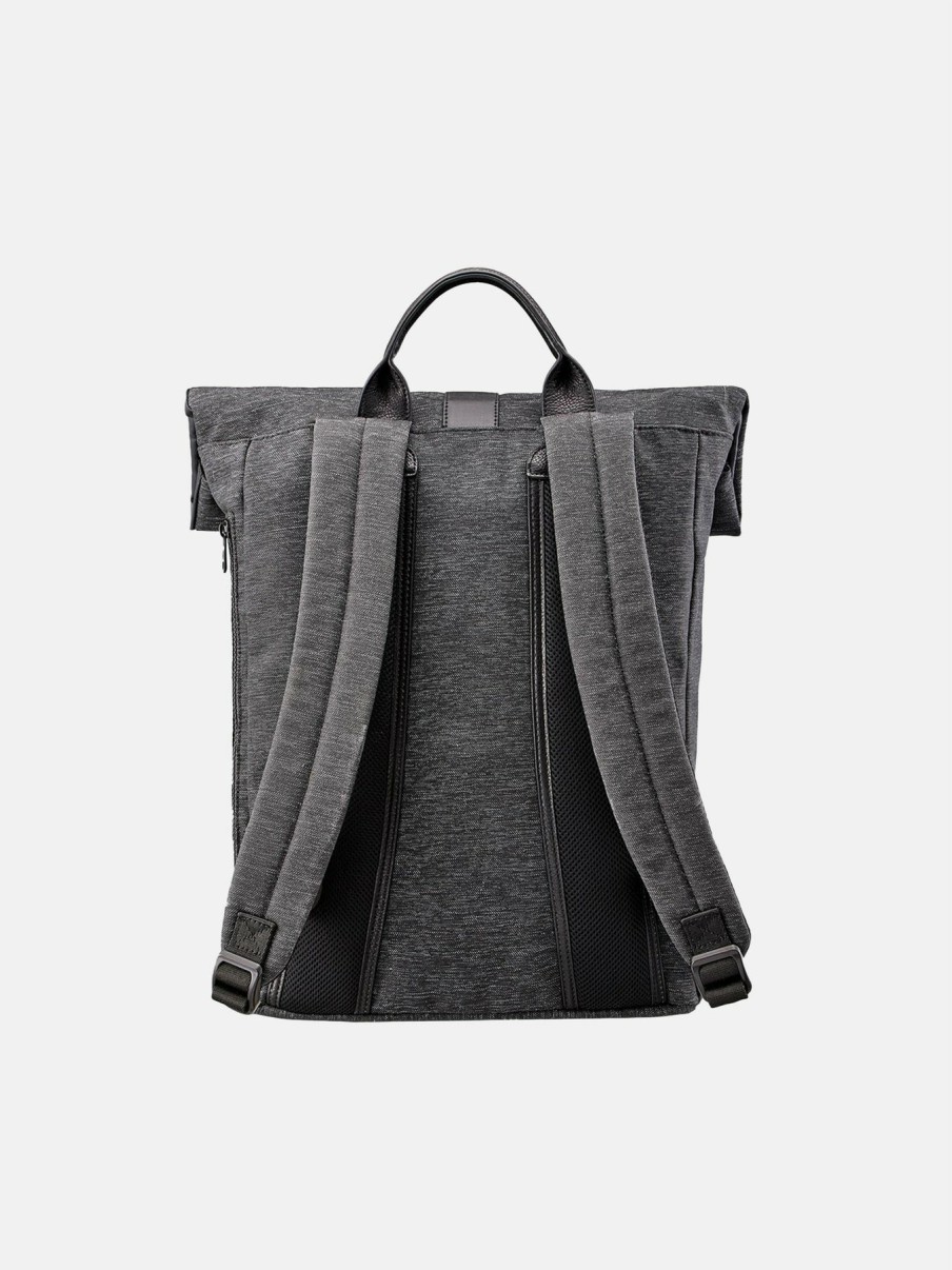 Accessoires LERROS | Rugzak In Basic Stijl Asphalt Grey